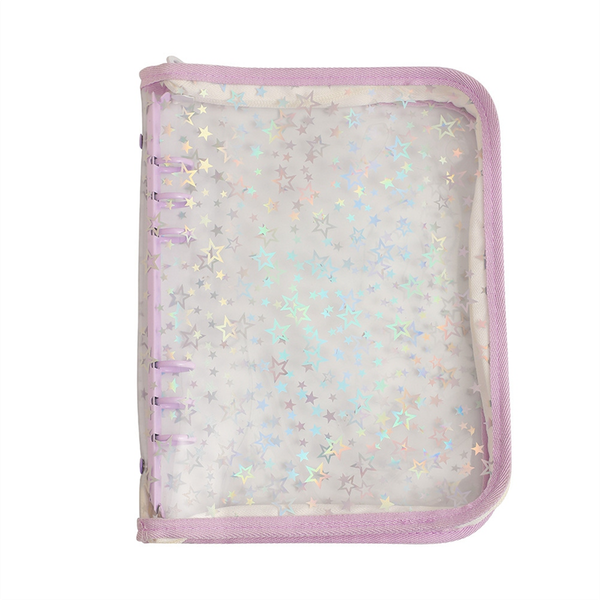 A5 Budget Binder Cover With Zipper Binder Planner Purple