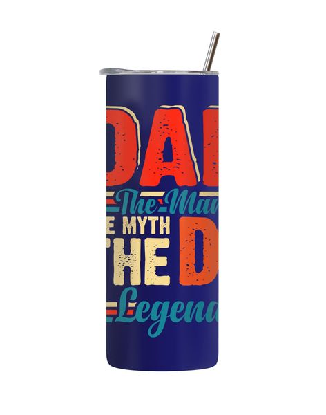 The Man 20 Oz Tumbler with Lid and Straw Trendy DJ Sayings Graphic Gift 254