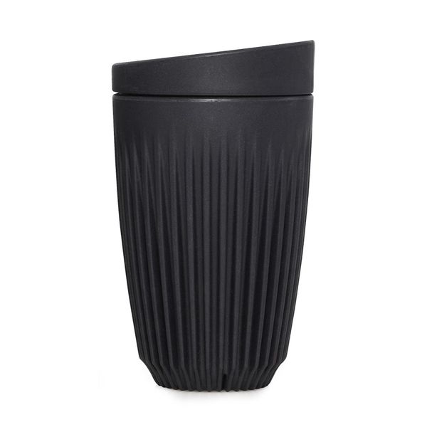 Huskee Cup &amp; Lid 470ml - Charcoal