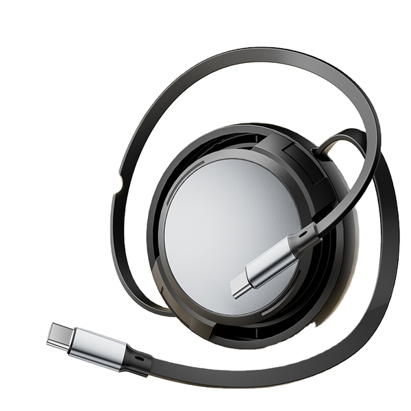 New Retractable Fast Charging 1m TPE Jacket Mobile Phone Data Cable