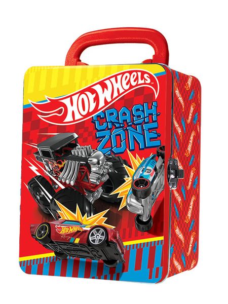Hot Wheels Metal Car Case Red
