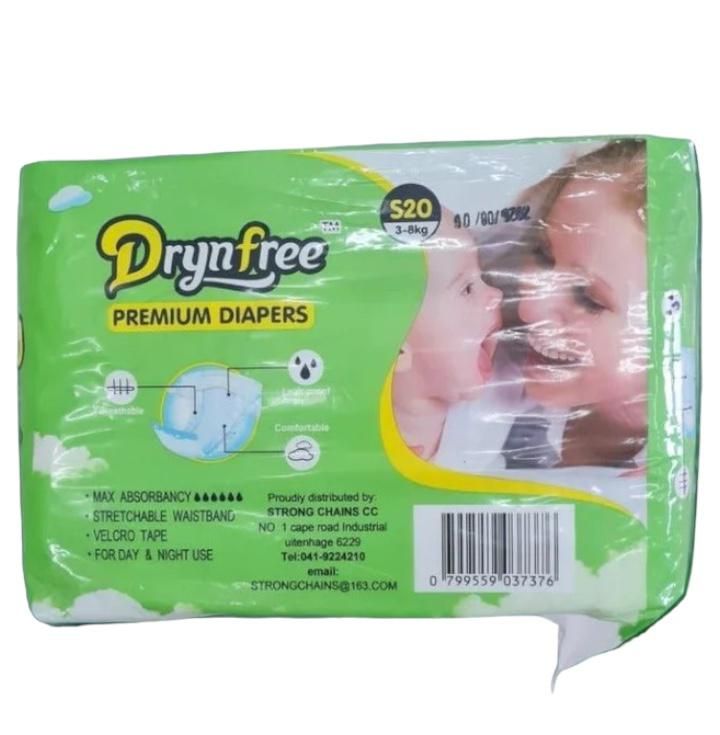 Drynfree Premium Diapers 50 Nappies Shop Today. Get it Tomorrow