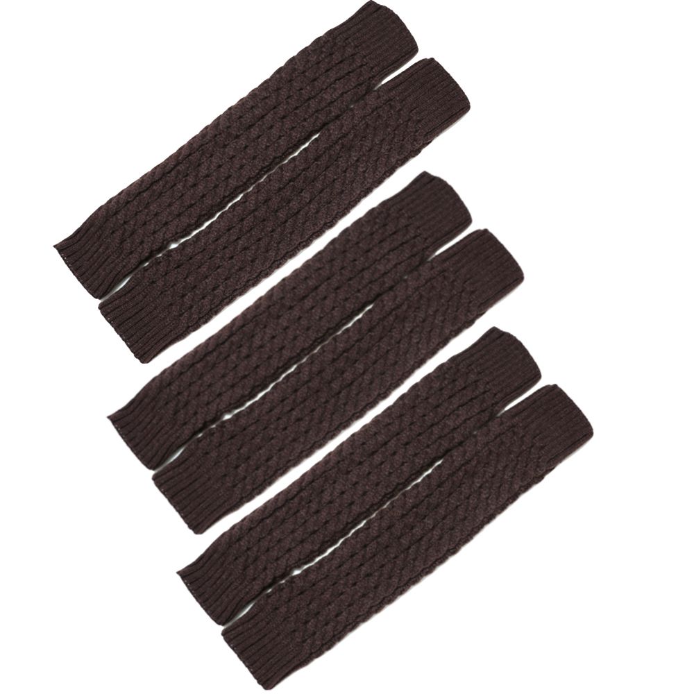 Sport Leg Warmers - Set of 3 Brown
