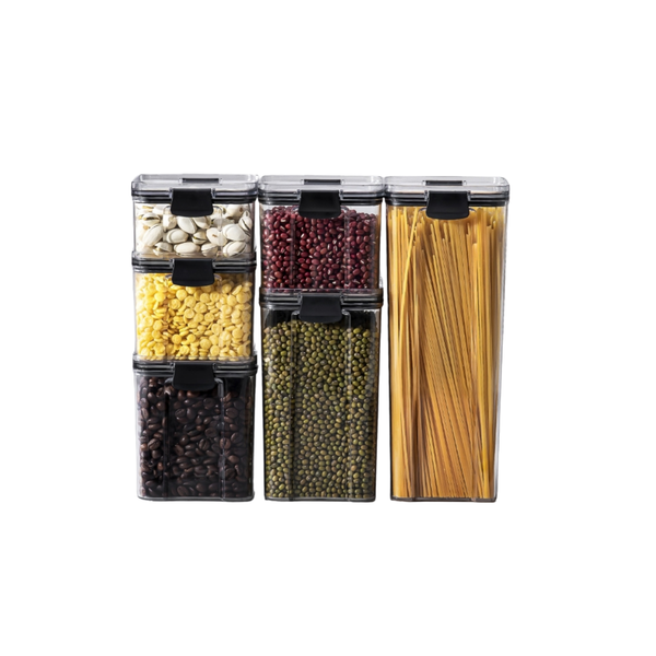 6 Piece Airtight Food Storage Organizer Set