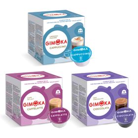 Gimoka Flavour Variety 48 Nescafe Dolce Gusto compatible coffee