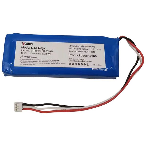 Replacement Battery for Harman Kardon Onyx Wireless Speaker - 2500mAh
