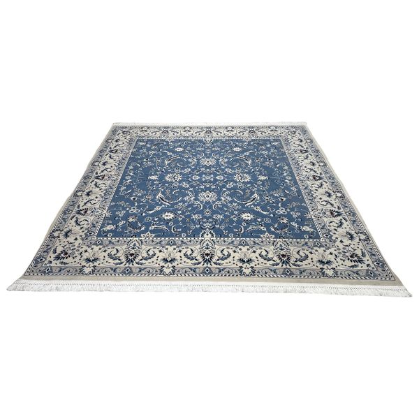 Persian Nain Design 200 x 200cm Square High Quality Rug