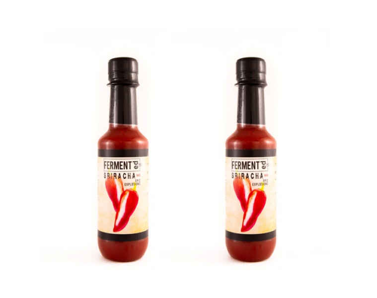 Fermented Sriracha Sauce Epic Explosions Pack of 2 x 250ml
