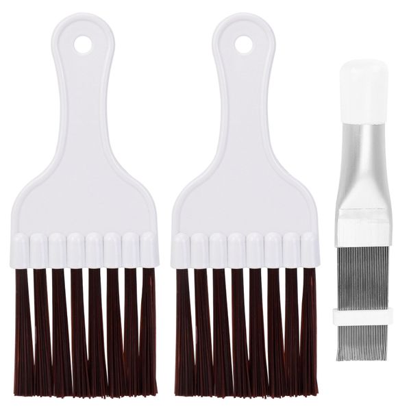 3 Pieces Air Conditioner Condenser Fin Comb,Radiator Repair Tool