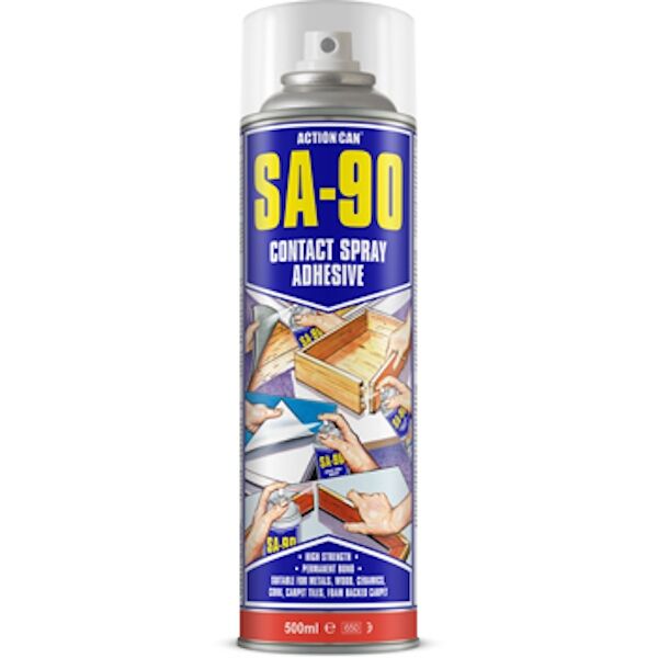 SA-90 Heavy Duty Industrial Adhesive Spray | Action Can - View #7