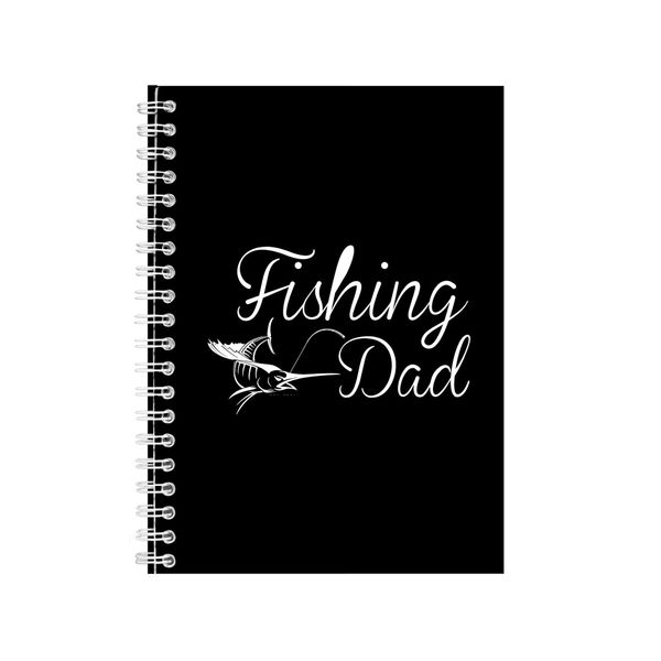 Fishing Dad Notebook Fisherman Gift Idea Writing Book Notepad Pad 32