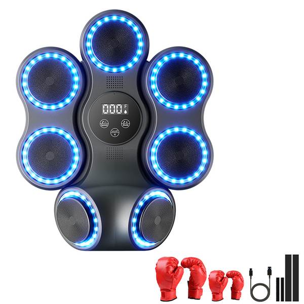 Music Boxing Machine Set Beating Boxing Trainer Home Gym