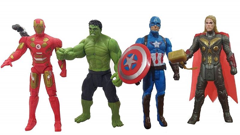 Classic Avengers Toy Set