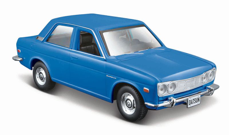 Maisto 1/24 Datsun 510 1971 - Blue (17cm Long)