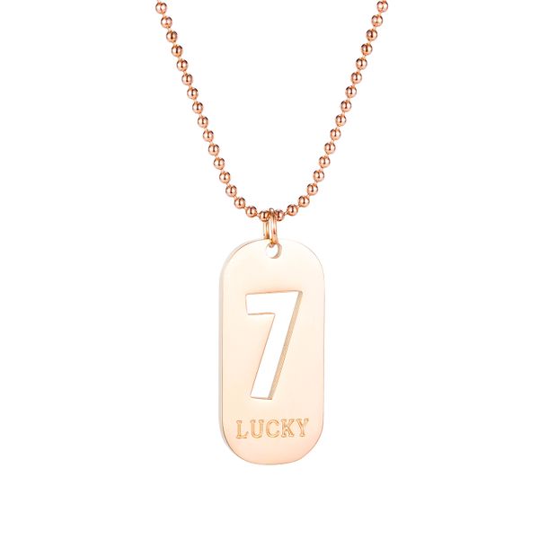 Ladies Lucky 7 Necklace