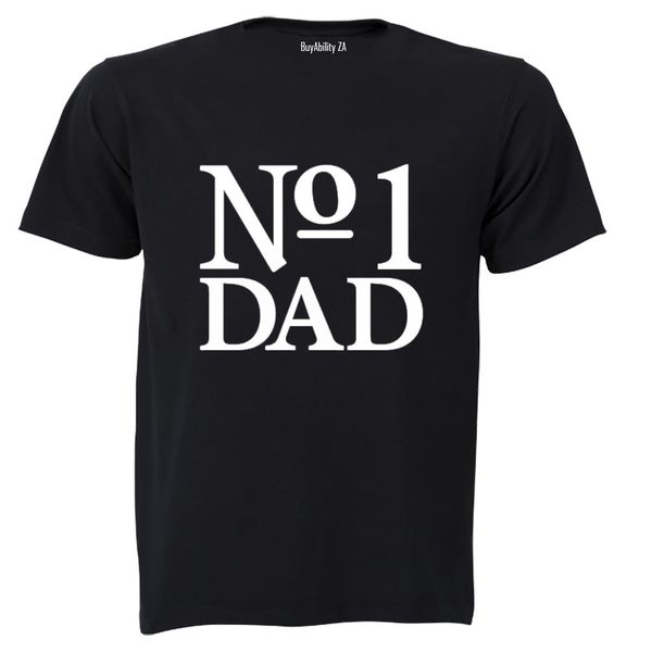 Number 1 Dad - Adults - T-Shirt