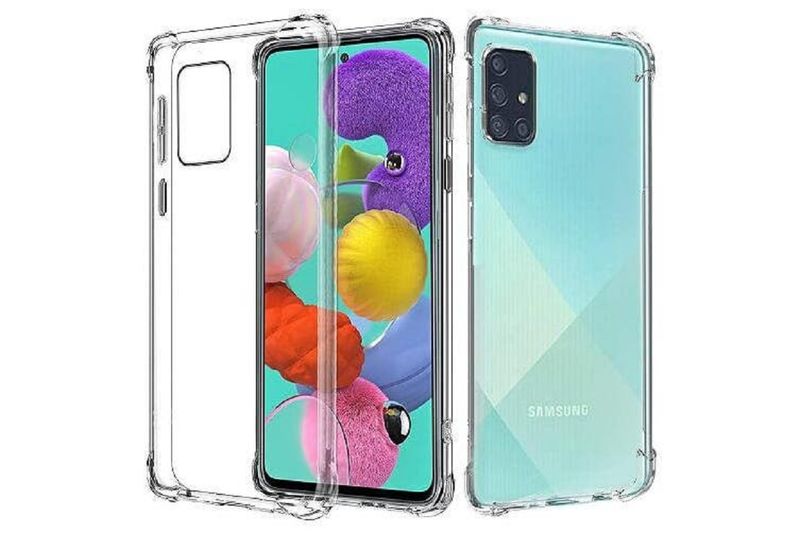 Shockproof Gel Case Samsung A51 - Clear
