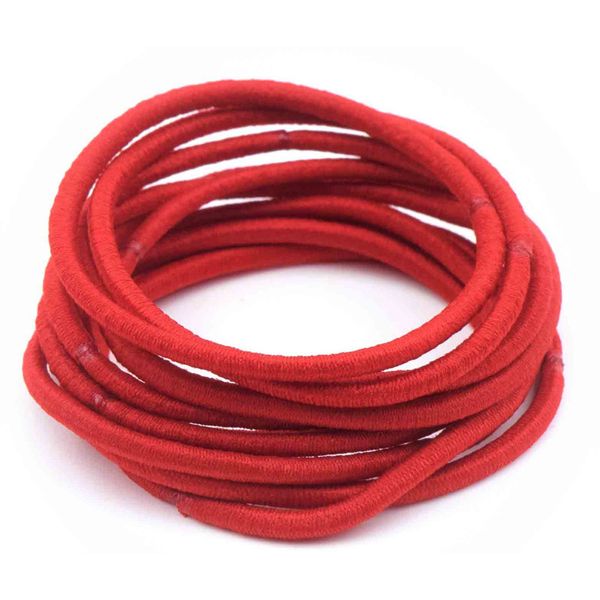 Chic - Elastics Non-Join Thin Red - 10 Pack