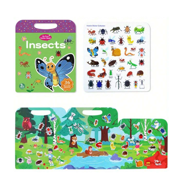 My First Sticker Book &amp; Reusable Stickers - Endless Fun! Ocean World