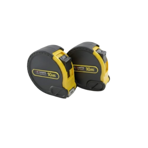 Set of 2 Heavy Duty 10 Meter Measuring Tapes (25mm Wide Blade)