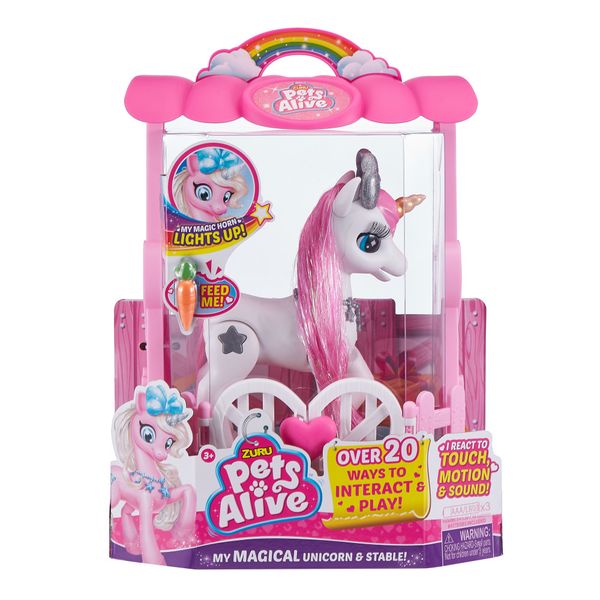 Zuru Pets Alive Robotic-Series 1 Unicorn Playset