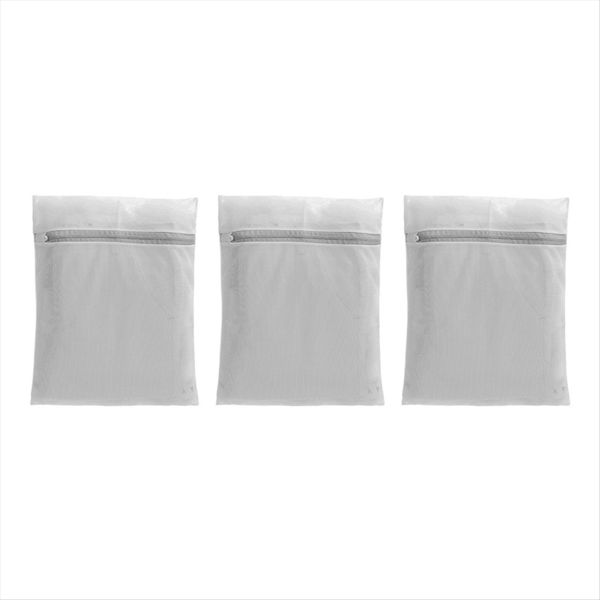 Laundry Bags Mesh Wash Bags(3Pcs) Delicate Laundry Bag 40 x 50Cm