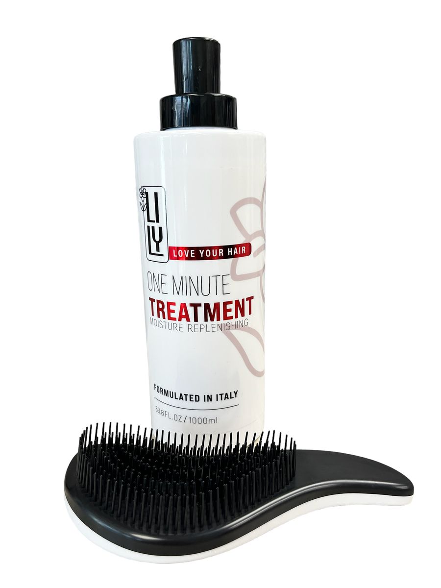 Lily One Minute Treatment and Detangling Brush Shop Today. Get it