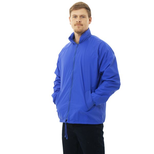Hidden Hood Rain Jacket Royal Blue