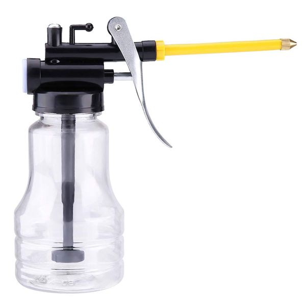 Oil Can Pump Oiler Transparent High Pressure Oiler