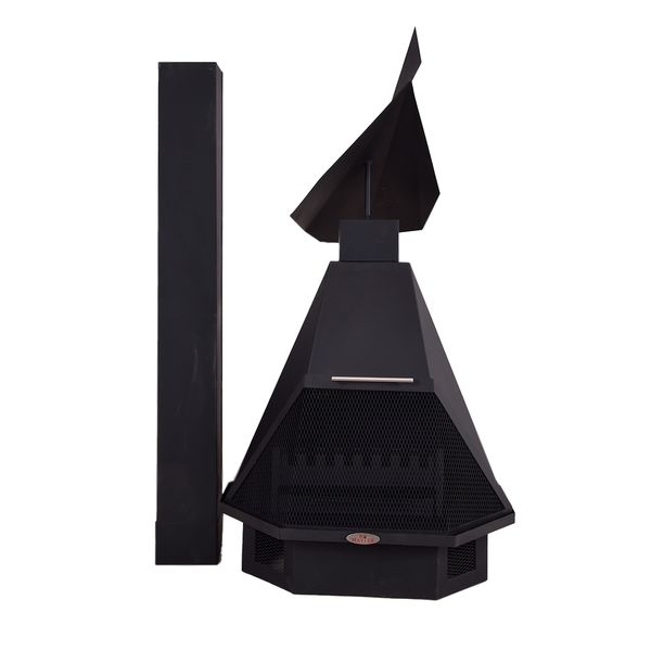 Freestanding Piramid Fireplace (2mm)