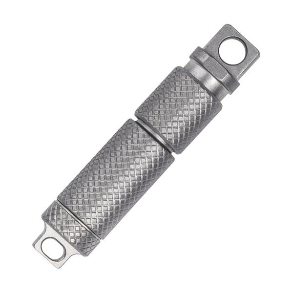 Titanium Alloy Waterproof Bin Quick Release Double Buckle Swivel Key Ring