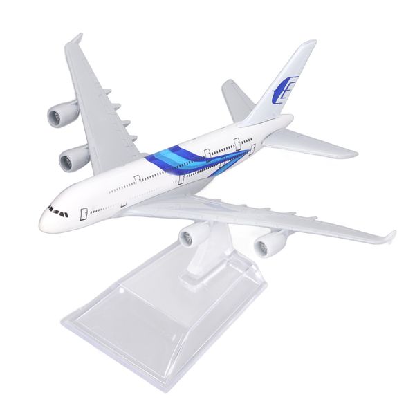 380 Simulated Airplane Model Alloy Flying Realistic Plane Home Decoration