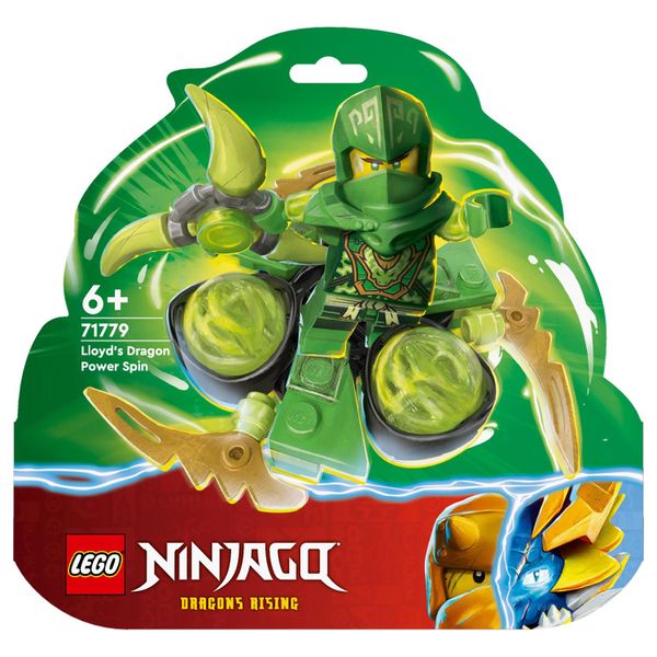 LEGO® NINJAGO® Lloyd’s Dragon Power Spinjitzu Spin 71779 Building Toy Set (56 Pieces)
