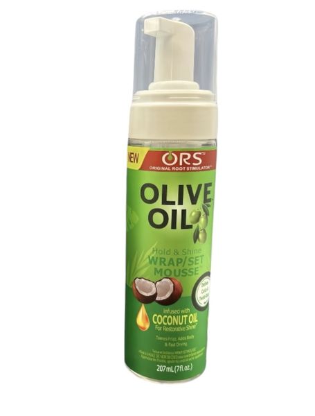 Oil Hold &amp; Shine Wrap/Set Mousse 207ml