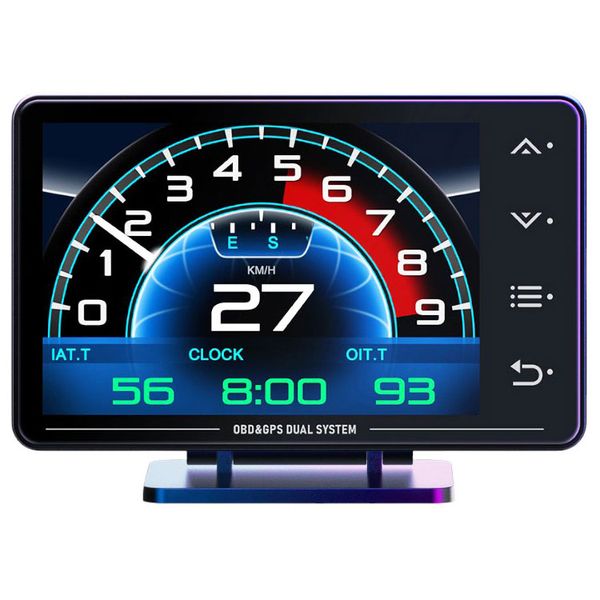 Universal XS SmartHUD Digital Head-Up Display OBD2 + GPS Dual System