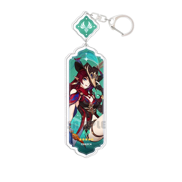 Chasca Character Keyring and Bag Ring - Cute Cartoon Keychain