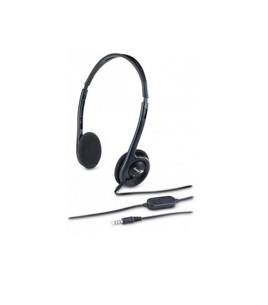 Genius HS-M200C Lightweight Single Jack Headset with Mic