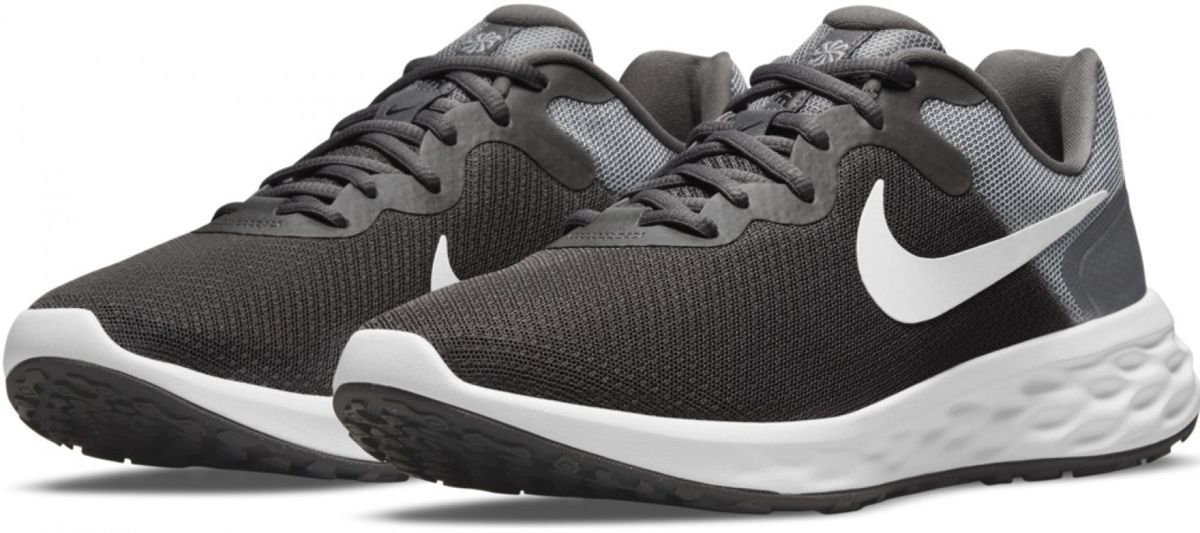 Nike Men's Revolution 6 Road Running Shoes - Iron Grey/White | Shop ...