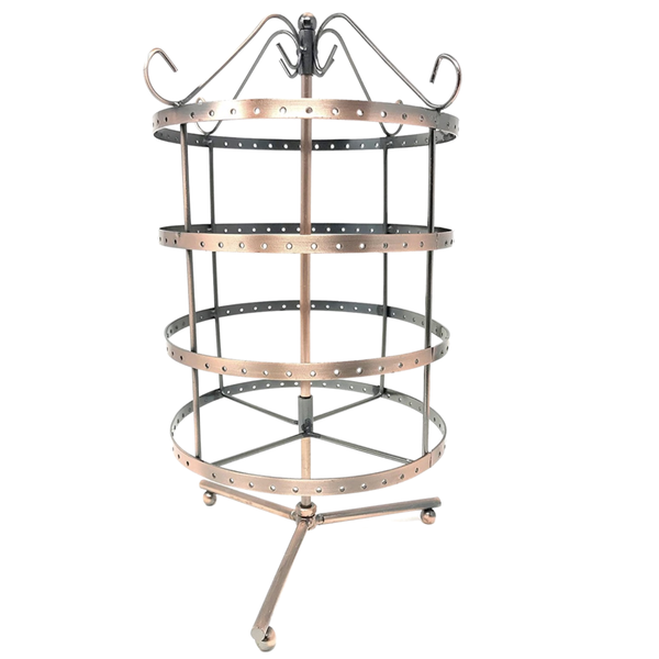 Earrings Display Unit Jewellery Stand Rotating Style