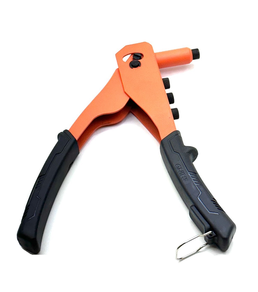 Hand Riveter Curved Pop Rivet Gun - 250mm (10")