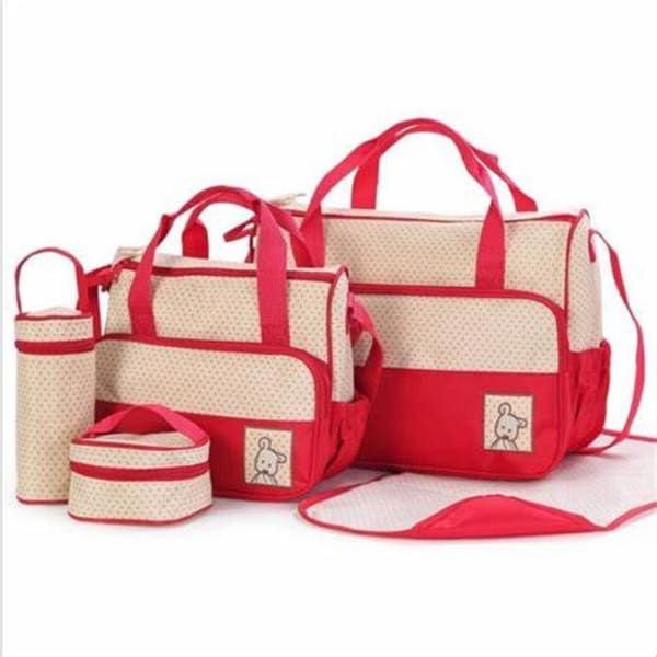 5Piece Multifunctional Nappy Bag Shop Today. Get it Tomorrow!