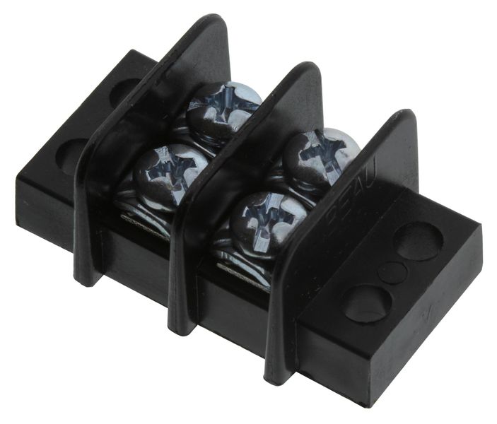Molex (38770-0306) Panel Mount Barrier Terminal Block, 2 Row, 6 Ways