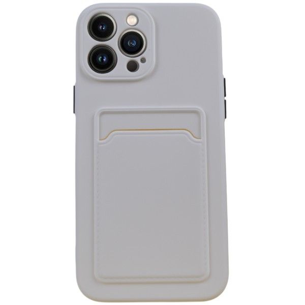 Stylish Card Slot Design Phone Case - iPhone Compatible - iPhone 13 Pro Max