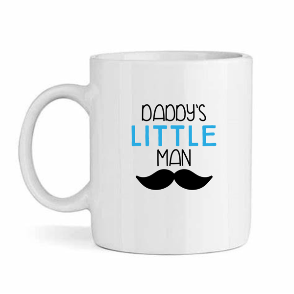Daddy's Little Man-Father's Day-Valentines-Birthday-Christmas Pack Mug