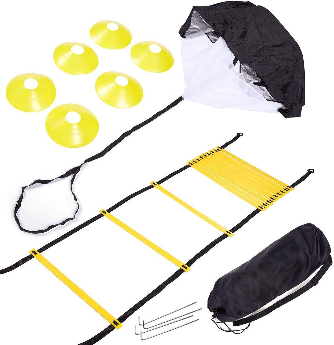 Sport Agility Ladder Training Set With 6 Cones Sports Equipment | Buy ...