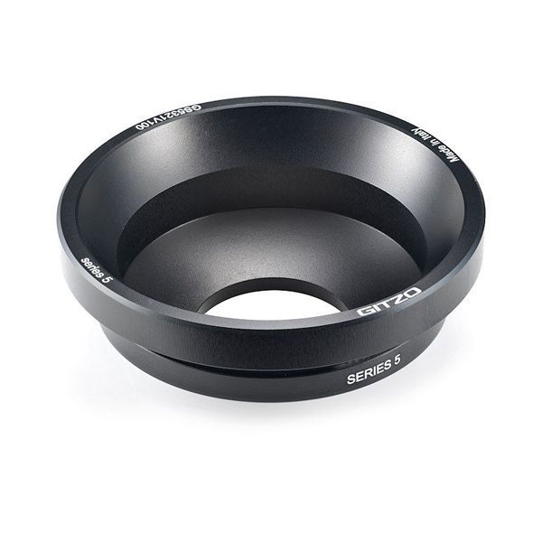 Gitzo 100mm Half-Bowl Video Adapter for Systematic Series 5
