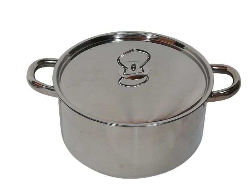 Casserole Pot Stainless Steel With Lid