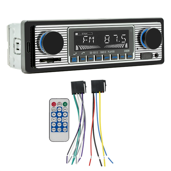60W Bluetooth Car Radio Car MP3 Player Plug-in U Disk Car Radio