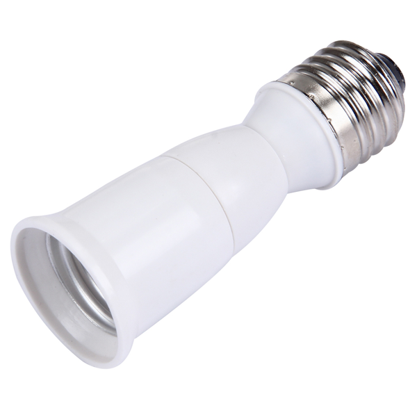 E27 to E27 Light Lamp Bulbs Extension Adapter Converter