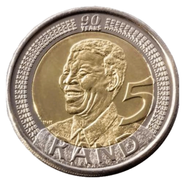 Collectable Coins Mandela 90th Birthday R5 NGC Graded MS65